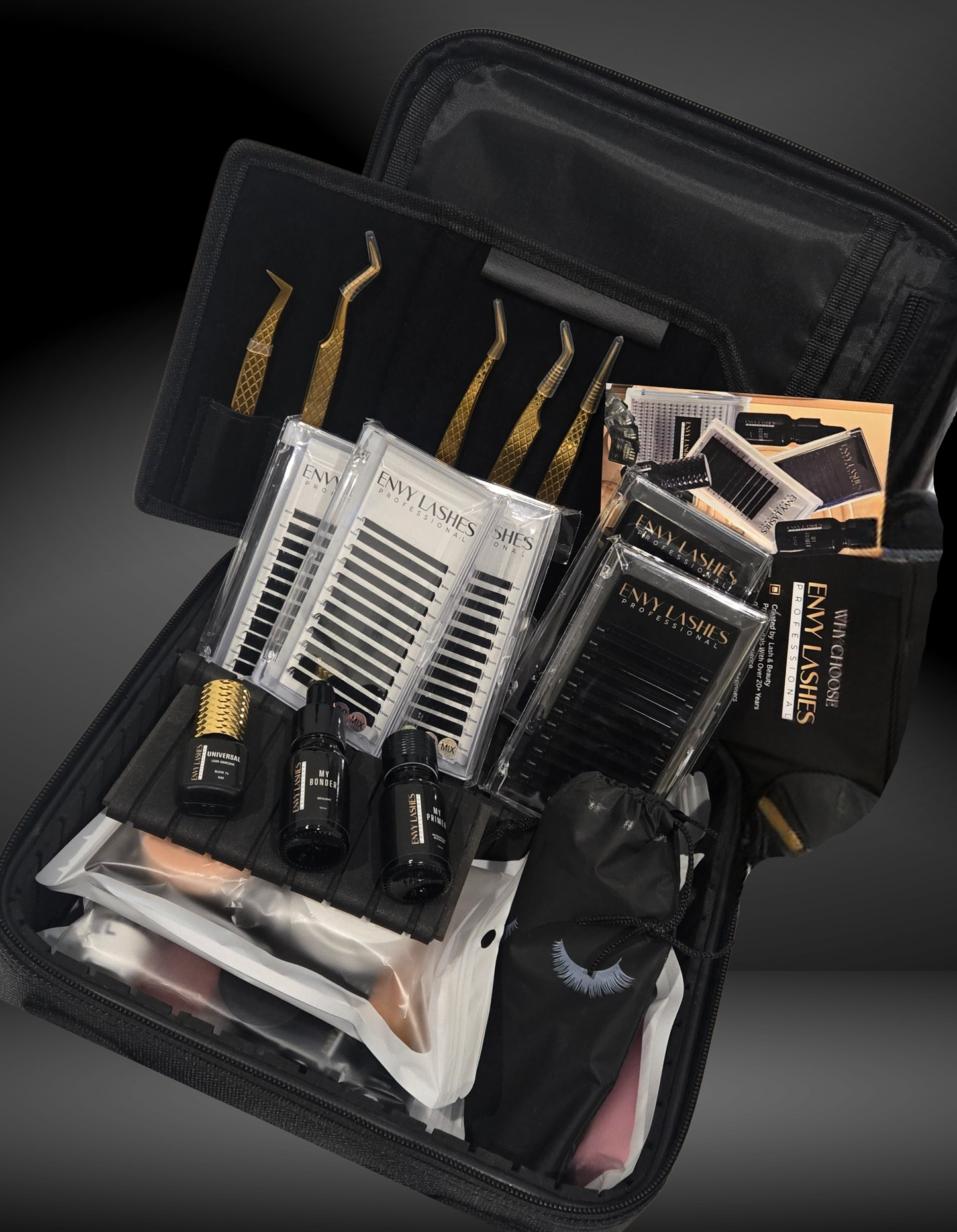 Professional Lash Extension Kits - For Beginners, Students & Advanced