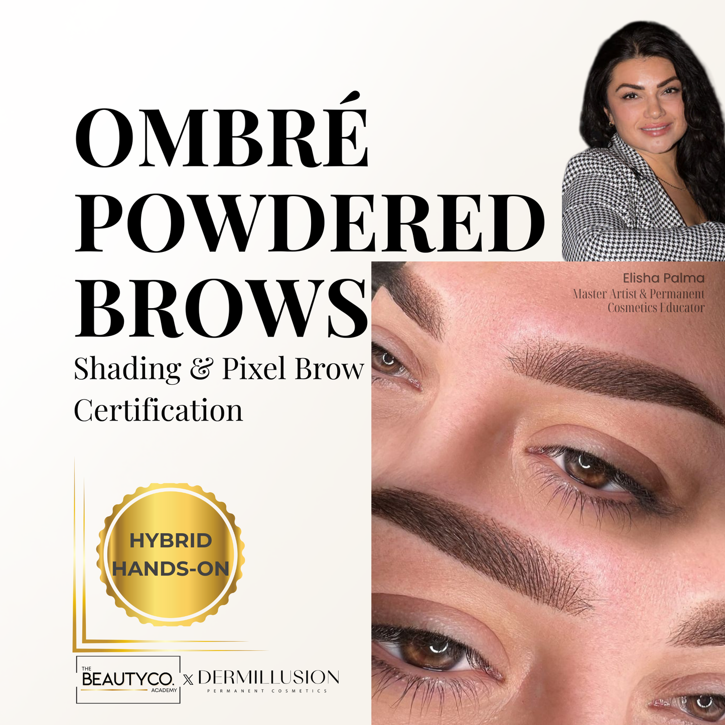 LEARN OMBRE POWDERED EYEBROWS