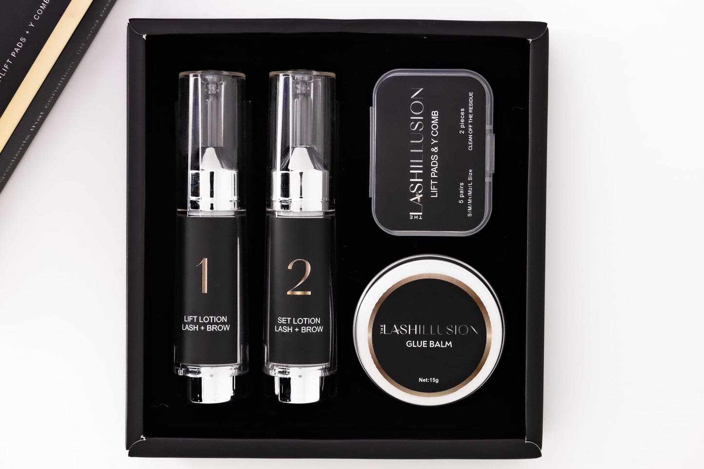 The LASHILLUSION Lash & Brow Lift Kits