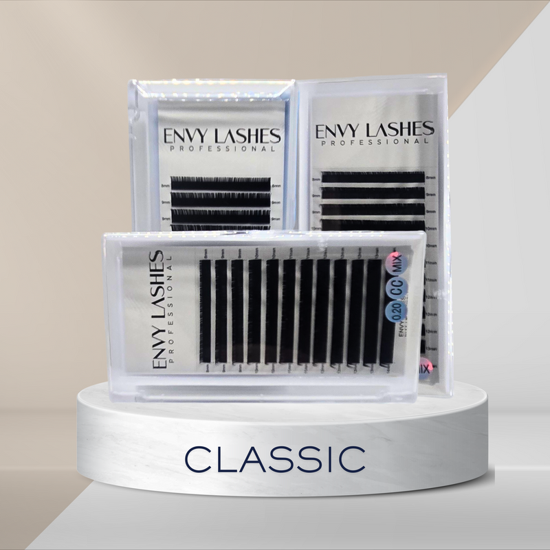 CLASSIC LASH EXTENTIONS | 0.20 MIXED TRAYS