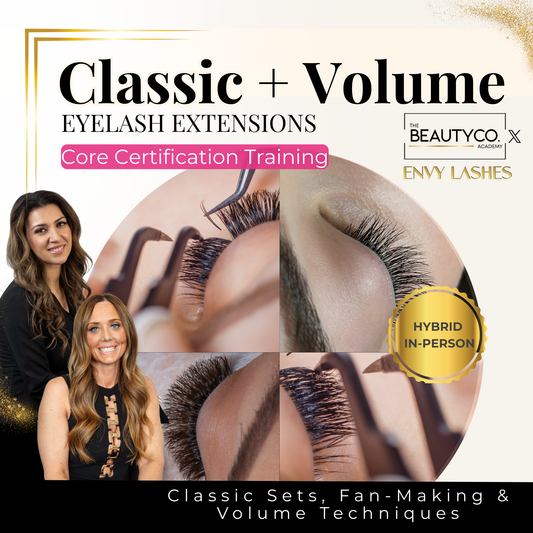 CLASSIC & VOLUME LASH EXTENSION CERTIFICATION
